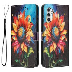  Samsung Galaxy A27 5G Fodral L&auml;der Solros - Teknikhallen.se