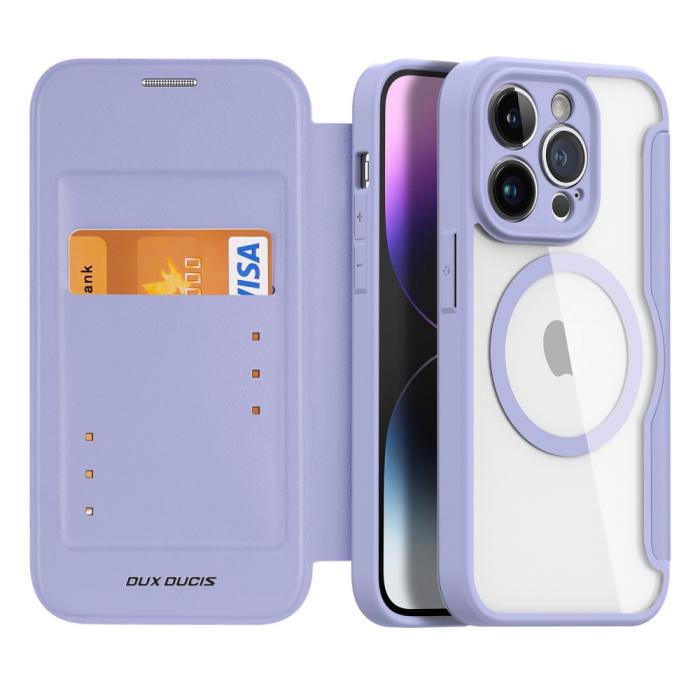 Bild 2, DUX DUCIS DUX DUCIS iPhone 14 Pro Fodral MagSafe Skin X Pro Lila - Teknikhallen.se