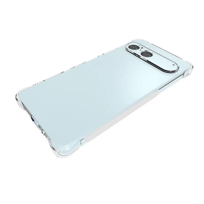 Bild 4, WANLONFENG WANLONFENG Sony Xperia 10 VII Skal TPU Transparent - Teknikhallen.se