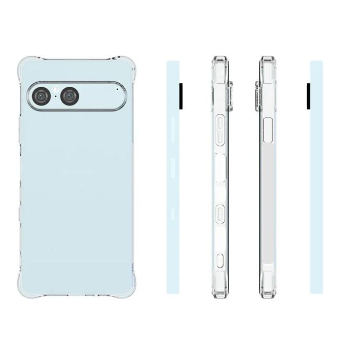 Bild 5, WANLONFENG WANLONFENG Sony Xperia 10 VII Skal TPU Transparent - Teknikhallen.se
