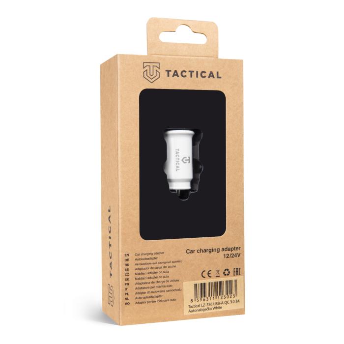 Bild 2, Tactical Tactical Snabbladdare Billaddare 3A USB-A Vit - Teknikhallen.se