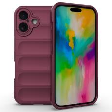  iPhone 16 Plus Skal Magic Shield Vinr&ouml;d - Teknikhallen.se