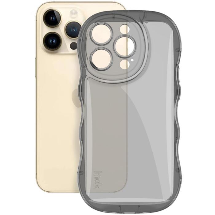 Bild 2, IMAK IMAK iPhone 14 Pro Max Skal TPU Tonad Svart - Teknikhallen.se