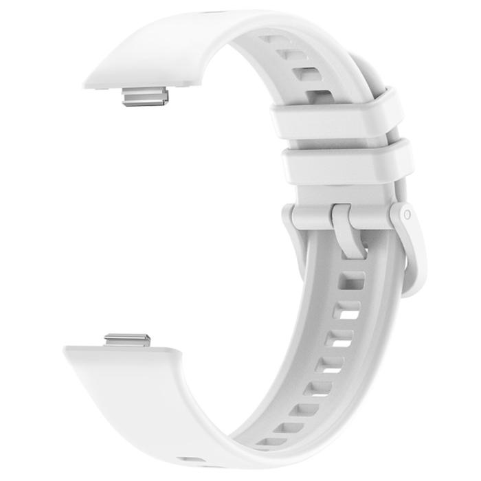 Bild 2,  Huawei Watch Fit 3 Klockarmband Silikon Vit - Teknikhallen.se