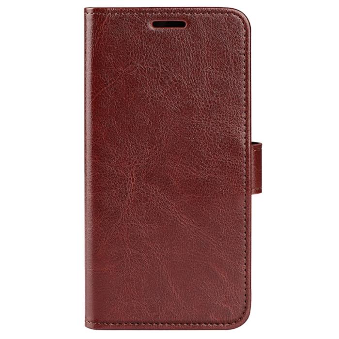 Bild 5,  Sony Xperia 1 VI Fodral Crazy Horse Läder Brun - Teknikhallen.se