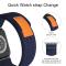 ColorPop Apple Watch 42/44/45/49 mm Armband Nylon Trail Loop Midnight Blue - Teknikhallen.se