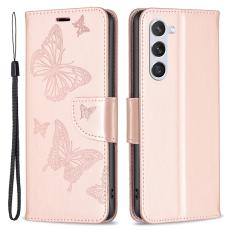  Samsung Galaxy S24 Fodral Fj&auml;ril Ros&eacute;guld - Teknikhallen.se