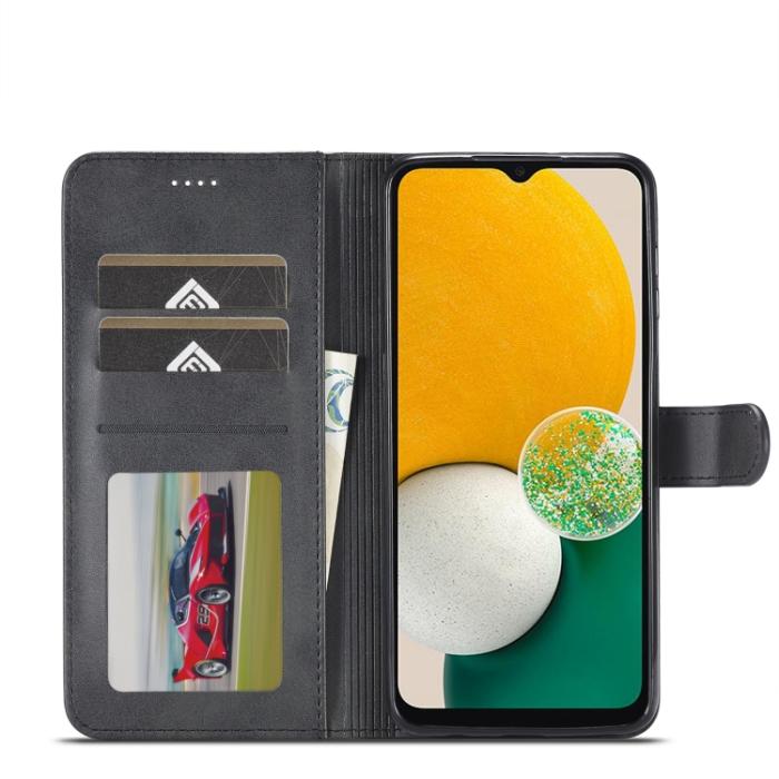 Bild 4, LC.IMEEKE LC.IMEEKE Samsung Galaxy A24 5G Fodral Läder Svart - Teknikhallen.se