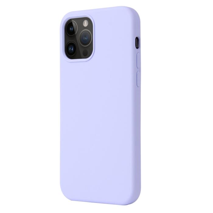 Bild 2,  iPhone 15 Pro Skal Liquid Silikon Lila - Teknikhallen.se