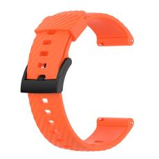  Silikon Armband F&ouml;r Suunto (24mm) Orange - Teknikhallen.se