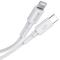 BASEUS Baseus BMX MFi 1.2m 18W USB-C - Lightning Kabel - Vit - Teknikhallen.se