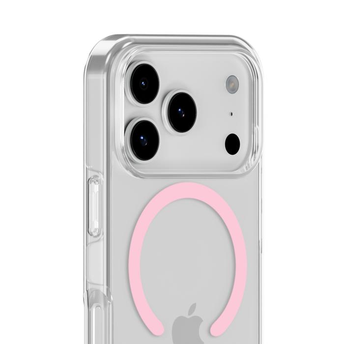 Bild 4, holdit holdit iPhone 17 Pro MagSafe Mobilskal Pink/Transparent - Teknikhallen.se