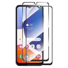 ENKAY ENKAY Galaxy A14 4G/5G 2-PACK Sk&auml;rmskydd Helt&auml;ckande H&auml;rdat Glas - Teknikhallen.se