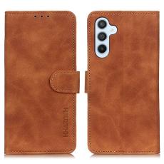 KHAZNEH KHAZNEH Galaxy S25 Plus / S24 Plus Fodral Retro L&auml;der Brun - Teknikhallen.se