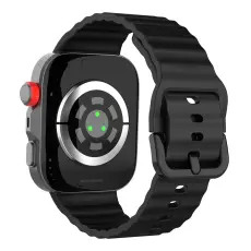 KALEBOL KALEBOL Huawei Watch Fit 4 Pro/4/3 Armband Wave Silikon Svart - Teknikhallen.se