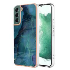  Samsung Galaxy S23 Plus Skal Marmor TPU Gr&ouml;n - Teknikhallen.se