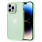  iPhone 14 Pro Max Skal Classic Hybrid Matt Matcha Green - Teknikhallen.se