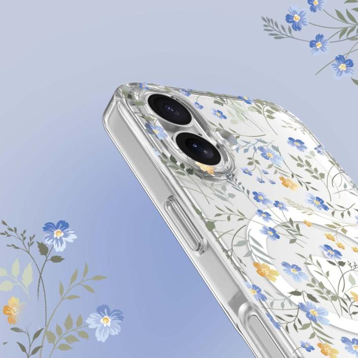Bild 3, Tech-Protect Tech-Protect iPhone 16 Skal MagSafe MagMood Spring Flowers - Teknikhallen.se