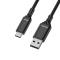 OtterBox OtterBox Standard 1m USB-C - USB-A Kabel Svart - Teknikhallen.se