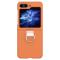  Galaxy Z Flip 6 Skal Skin Touch Ringhållare Orange - Teknikhallen.se