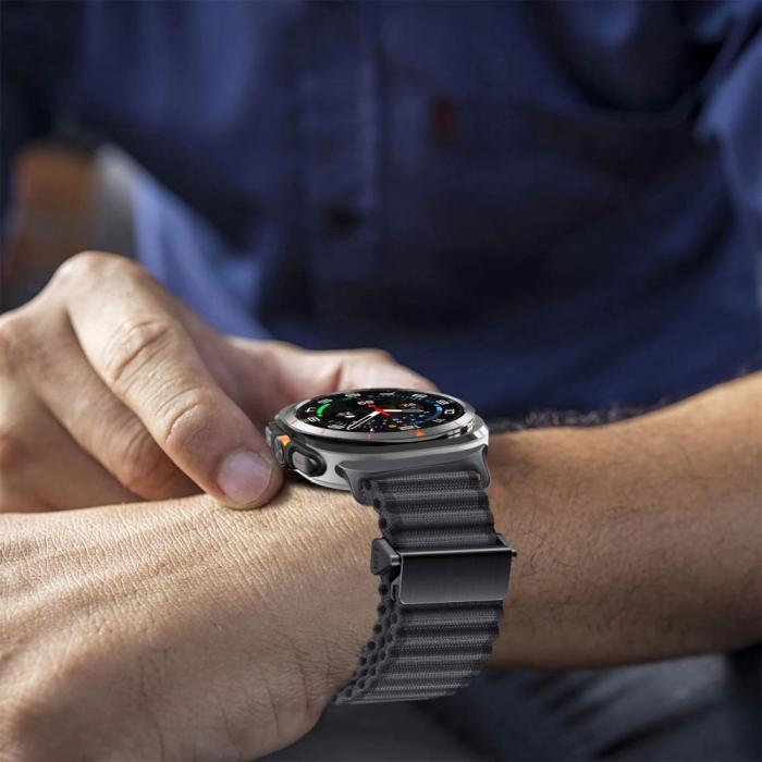 Bild 3, Tech-Protect Tech-Protect Galaxy Watch Ultra (2025) / 47 mm Armband Weave Pro - Teknikhallen.se