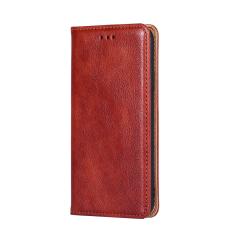  Xiaomi Redmi 9C Fodral Flip L&auml;der Brun - Teknikhallen.se