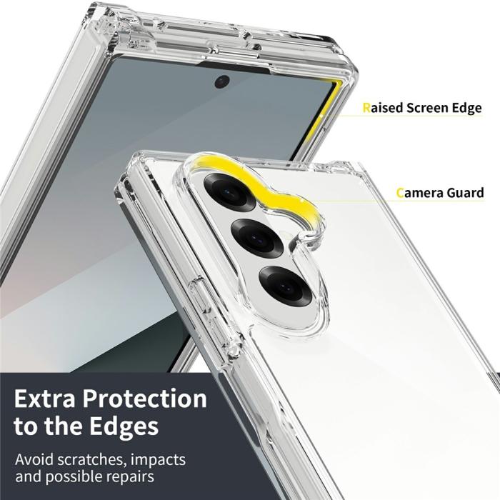 Bild 4,  Samsung Galaxy Z Fold 8 Skal TPU Shockproof Transparent - Teknikhallen.se