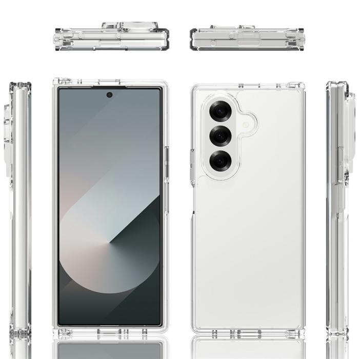 Bild 5,  Samsung Galaxy Z Fold 8 Skal TPU Shockproof Transparent - Teknikhallen.se