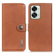 KHAZNEH KHAZNEH OnePlus Nord 2T 5G Fodral L&auml;der Brun - Teknikhallen.se