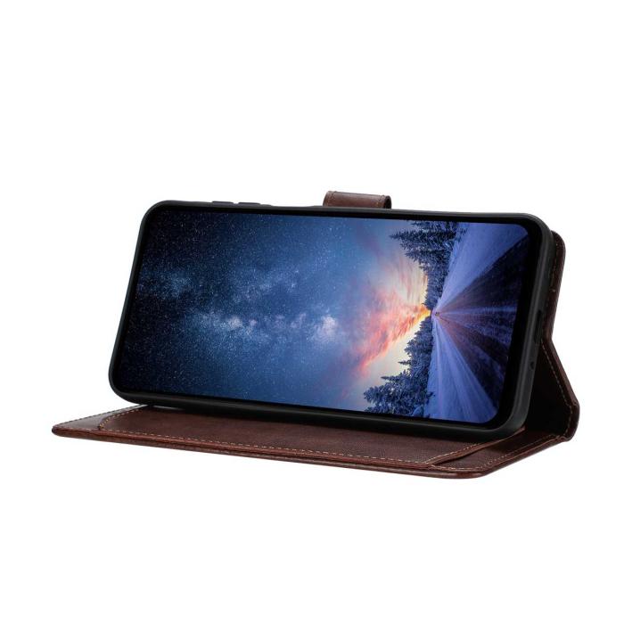 Bild 6,  Honor X5c Plus Fodral Multifunktionellt Brun - Teknikhallen.se