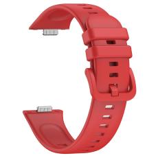  Huawei Watch Fit 3 Klockarmband Silikon R&ouml;d - Teknikhallen.se