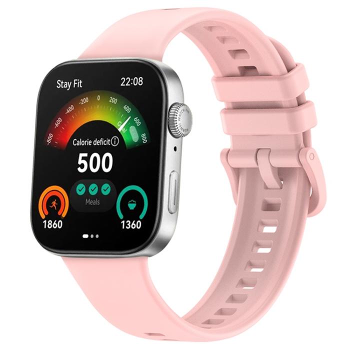 Bild 3,  Huawei Watch Fit 3 Klockarmband Silikon Beige - Teknikhallen.se