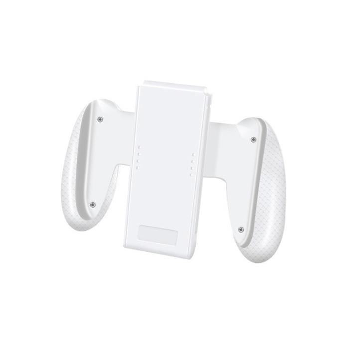 Bild 2,  Nintendo Switch Joy-Con Grip Vit - Teknikhallen.se