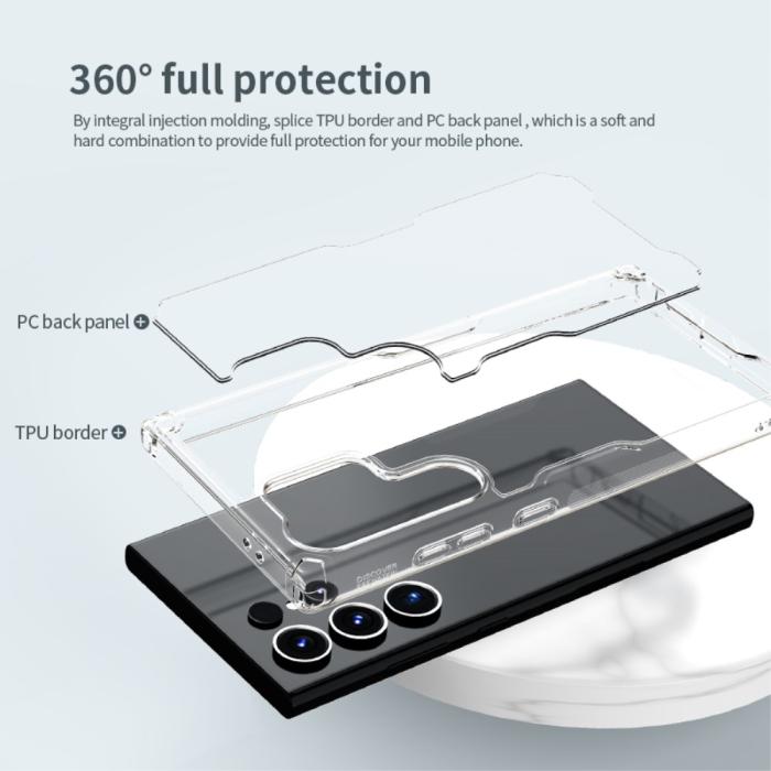 Bild 6, NILLKIN NILLKIN Galaxy S24 Ultra Skal Nature Pro Series Transparent - Teknikhallen.se