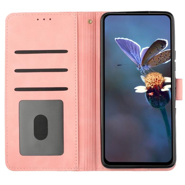 Bild 3,  Samsung Galaxy S24 Ultra Fodral Blommigt Tryck Rosa - Teknikhallen.se