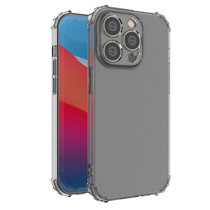 Bild 2,  iPhone 14 Pro Skal Shockproof Transparent - Teknikhallen.se