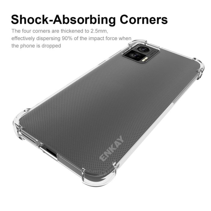 Bild 2, ENKAY ENKAY Motorola Edge 30 Neo 5G Skal Shockproof Transparent - Teknikhallen.se