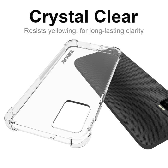 Bild 5, ENKAY ENKAY Motorola Edge 30 Neo 5G Skal Shockproof Transparent - Teknikhallen.se