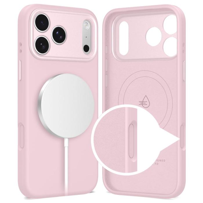 Bild 2, Tech-Protect Tech-Protect iPhone 17 Pro Max Skal MagSafe Uniq Rosa - Teknikhallen.se
