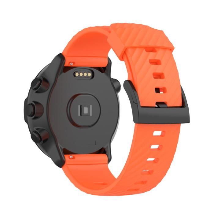 Bild 3,  Silikon Armband För Suunto (24mm) Orange - Teknikhallen.se