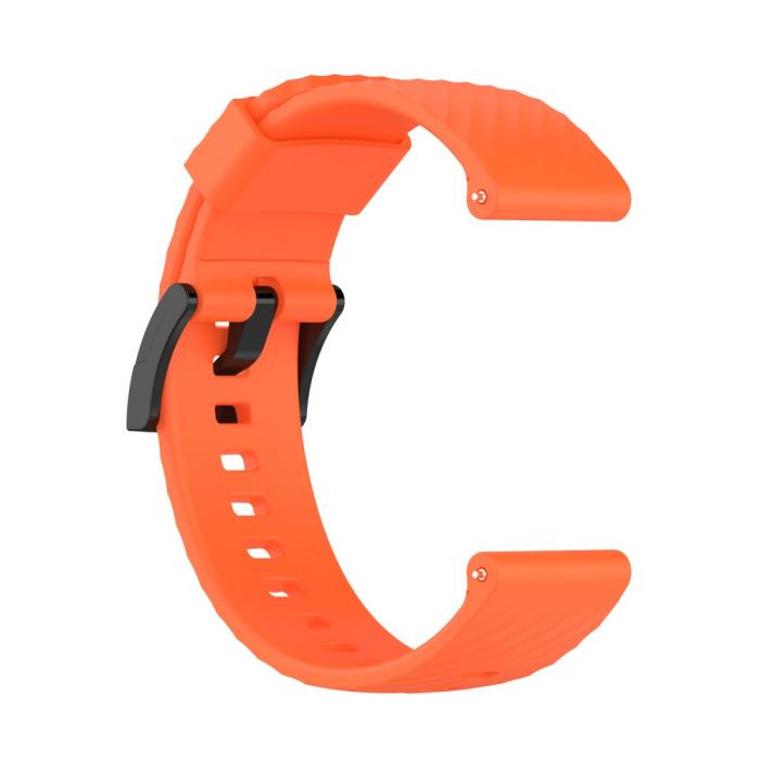 Bild 4,  Silikon Armband För Suunto (24mm) Orange - Teknikhallen.se