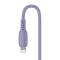 BASEUS Baseus 1.2m 18W USB-C PD - Lightning Kabel - Lila - Teknikhallen.se