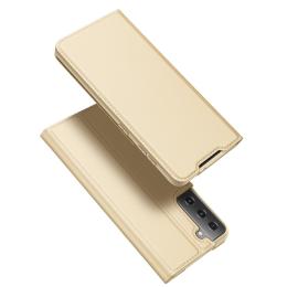 DUX DUCIS Samsung Galaxy S21 - DUX DUCIS Skin Pro Fodral - Guld - Teknikhallen.se