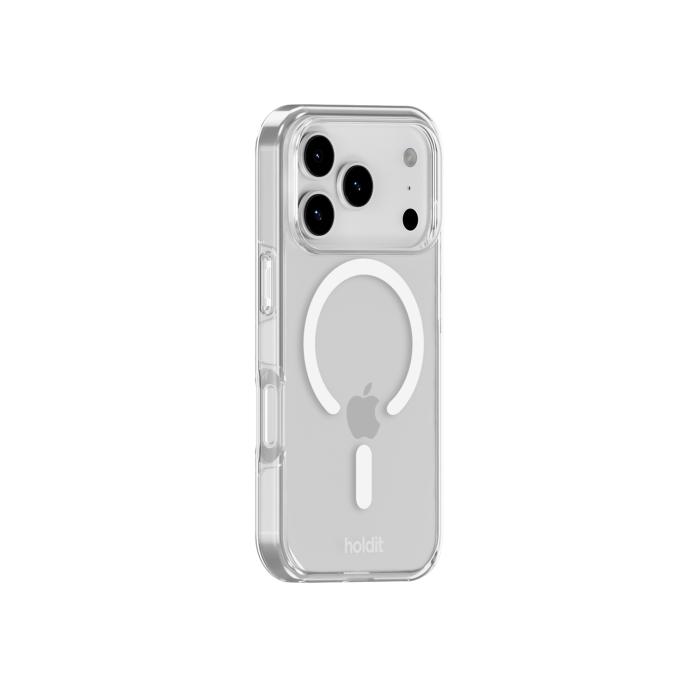 Bild 2, holdit holdit iPhone 17 Pro Max MagSafe Mobilskal White/Transparent - Teknikhallen.se