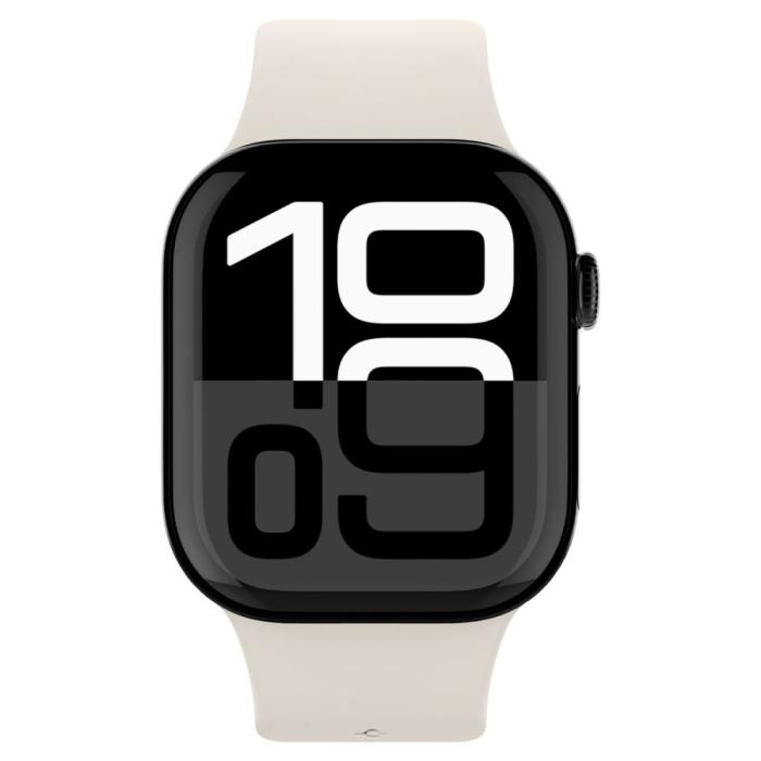Bild 2, Spigen Spigen Apple Watch 42/41/40/38 mm Armband Nano Pop Orange Beige - Teknikhallen.se