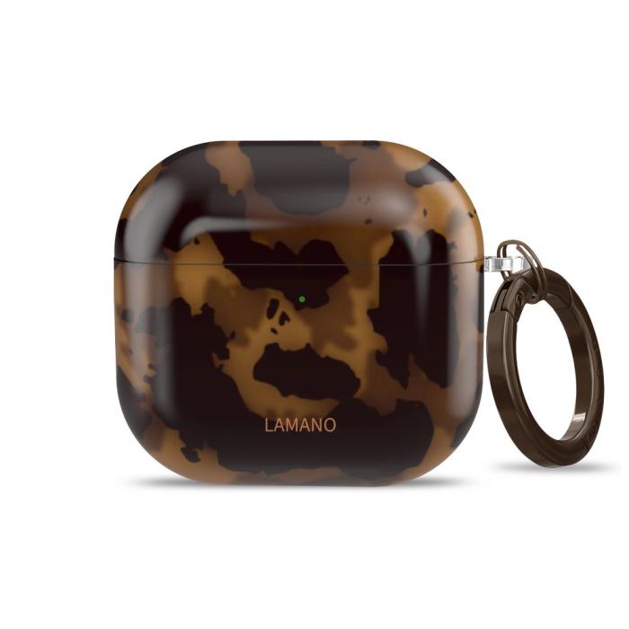 Bild 3, Tech-Protect Tech-Protect AirPods 4 Skal Lamano Panther - Teknikhallen.se