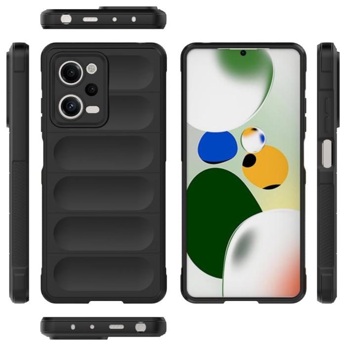 Bild 5,  Xiaomi Redmi Note 12 Pro 5G Skal Magic Shield Svart - Teknikhallen.se