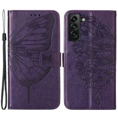  Samsung Galaxy S23 Plus Fodral Fj&auml;ril M&ouml;rk Lila - Teknikhallen.se