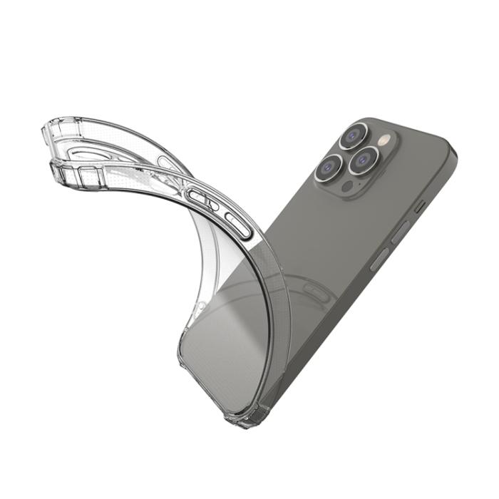 Bild 5,  iPhone 14 Pro Skal Shockproof Transparent - Teknikhallen.se