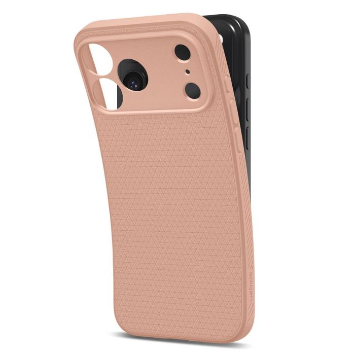 Bild 6, Spigen Spigen iPhone 17 Pro Max Skal Liquid Air Rose Titanium - Teknikhallen.se